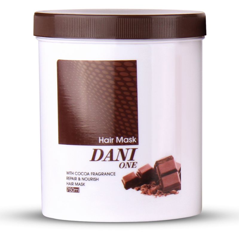 1-35.jpg ماسک مو دنی وان 750 گرمی با آبکشی عصاره کاکائو Danione hairmask - Image 1