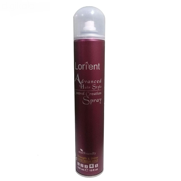 5196139.jpg اسپری حالت دهنده مو لورینت 500 میل سوپر Lorient Hair Styling Spray - Image 1