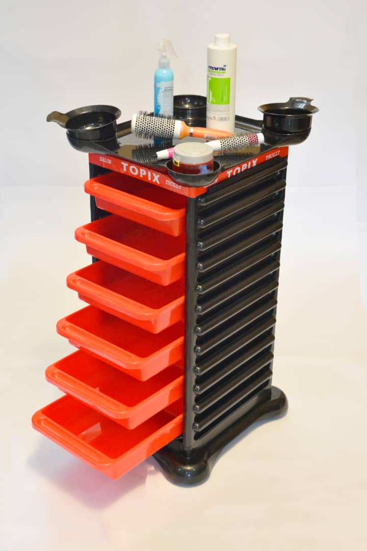 IMG-20211108-WA0033.jpg ترولی تاپیکس مدل ایتالیایی (طبقاتی) رنگ مشکی و قرمز topix - Image 1