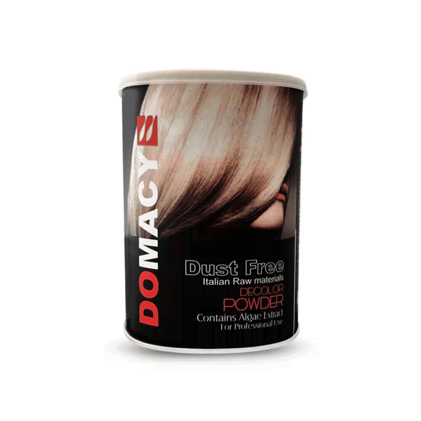پودر-دکلره-سفید.png پودر دکلره دوماسی سفید 400 گرمی DECOLOR POWDER DOMANCY - Image 1