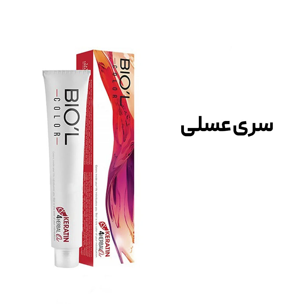 رنگ-مو-بیول-100-میل-BIOL---سری-عسلی رنگ مو بیول 100 میل BIOL - سری عسلی - تصویر 1