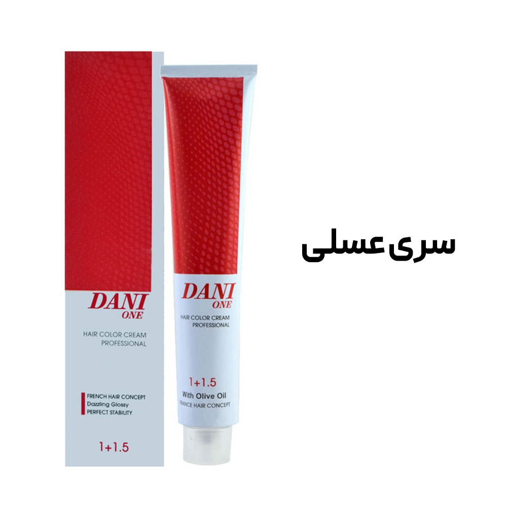 رنگ-مو-دنی-وان-100-میل-1.5+1-DANI-ONE---سری-عسلی رنگ مو دنی وان 100 میل 1.5+1 DANI ONE - سری عسلی - Image 1