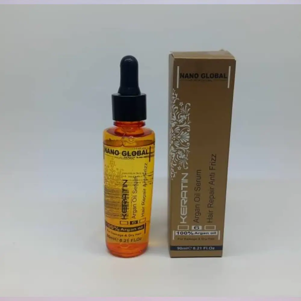 روغن آرگان ۹0 میل نانو گلوبال روغن آرگان نانو گلوبال حجم 95 میل nano global - Image 1
