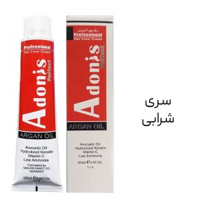 رنگ مو آدونیس سری شرابی حجم 125 میلی لیتر Adonis perfect