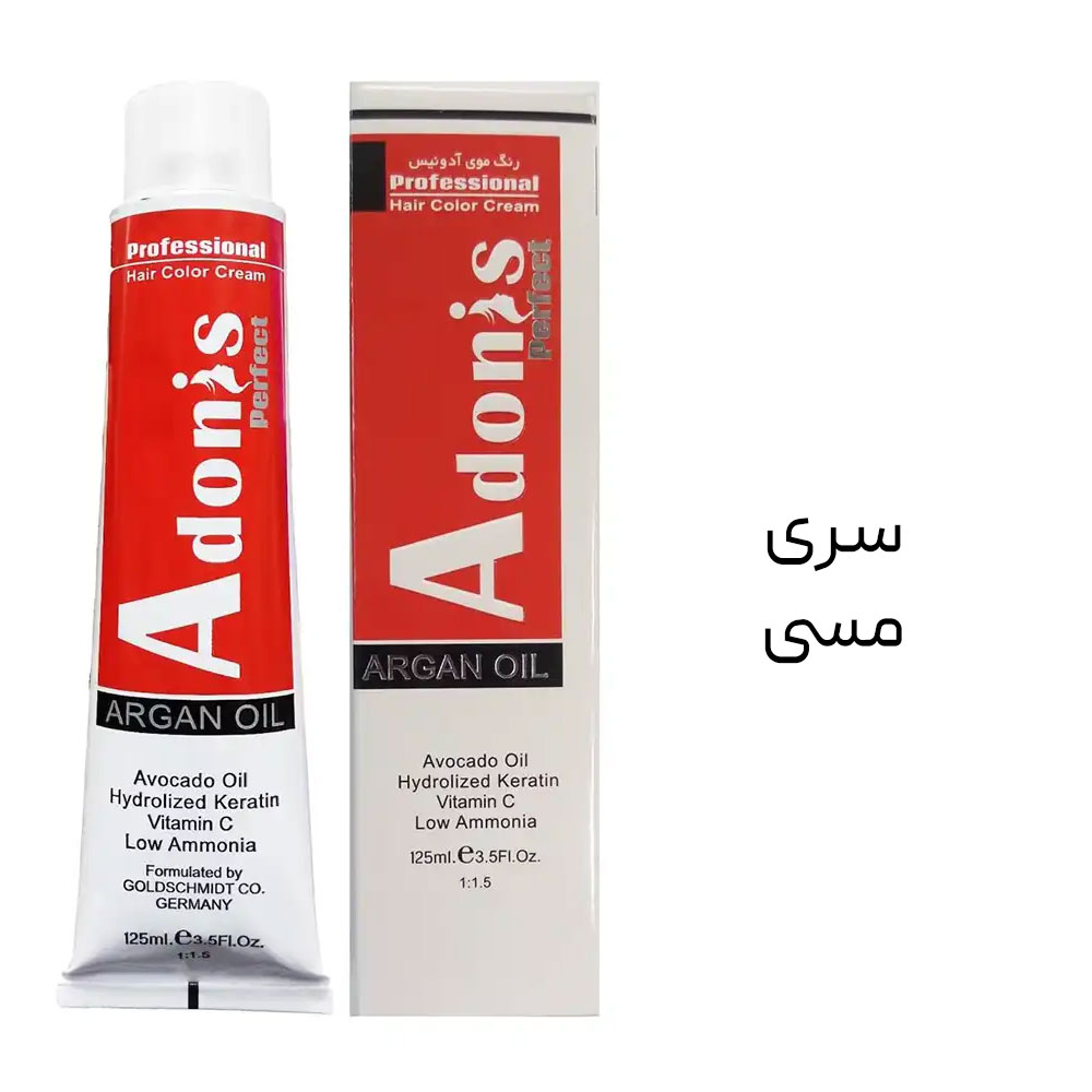 رنگ-مو-آدونیس-سری-مسی رنگ مو آدونیس سری مسی حجم 125 میلی لیتر Adonis perfect - Image 1