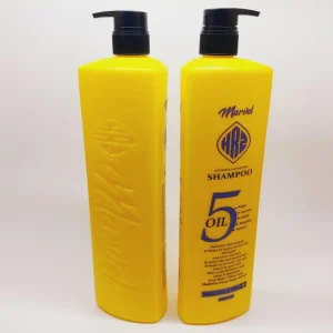 شامپو مارول زرد مدل 5 روغن حجم 1200 میلی لیتر Marvel 5 Oil Shampoo